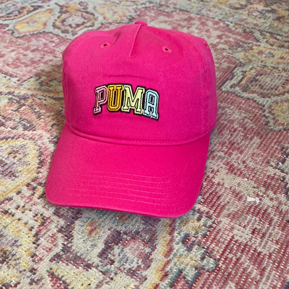 Hot Pink Puma Hat